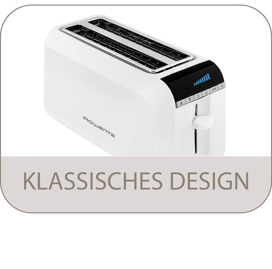 2-Langschlitz-Toaster weiß (TL6811)