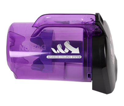Kompletter Staubabscheider violett RS-RT900819