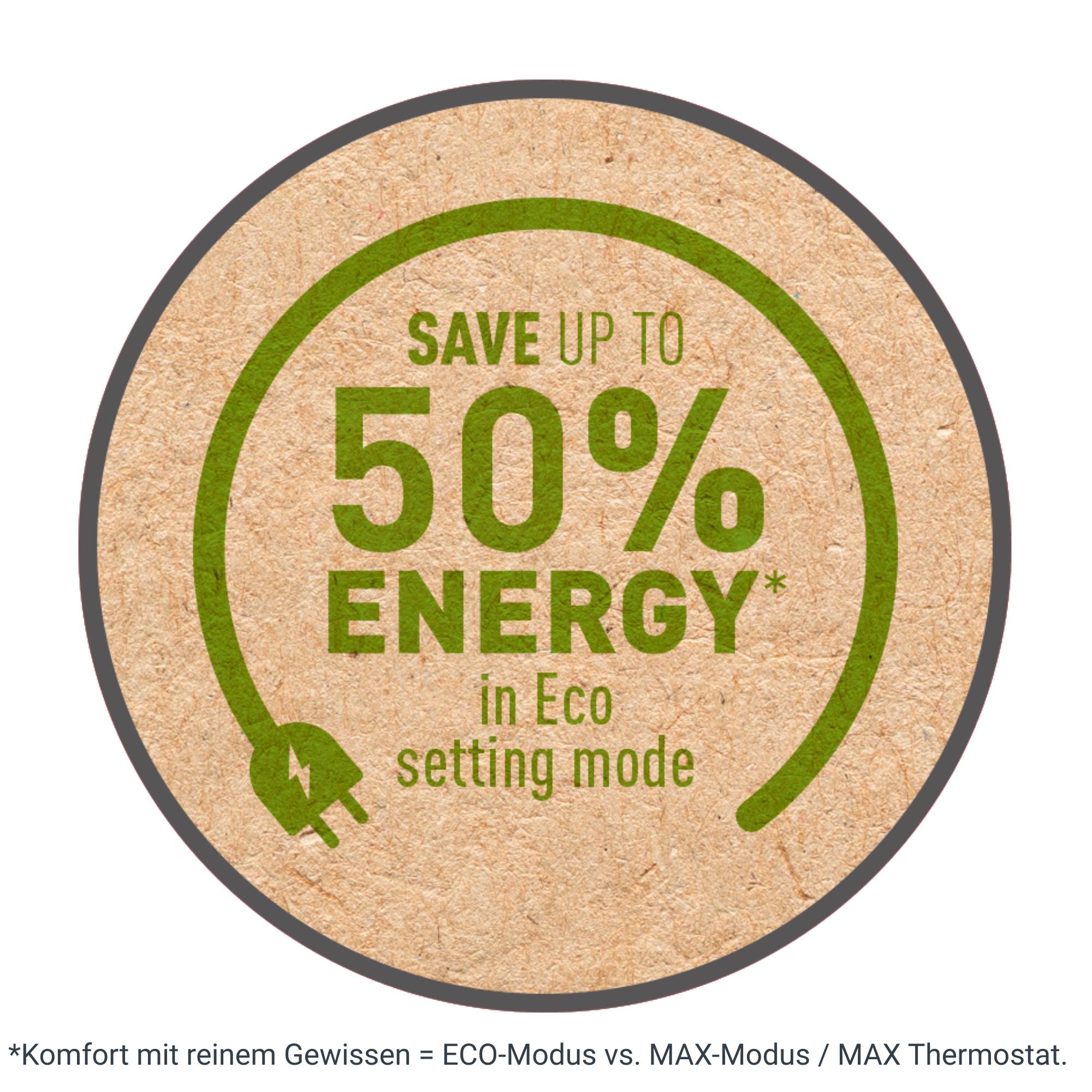 Intense Comfort +, Heizlüfter, leistungsstarke 2000 W, energieeffizient 