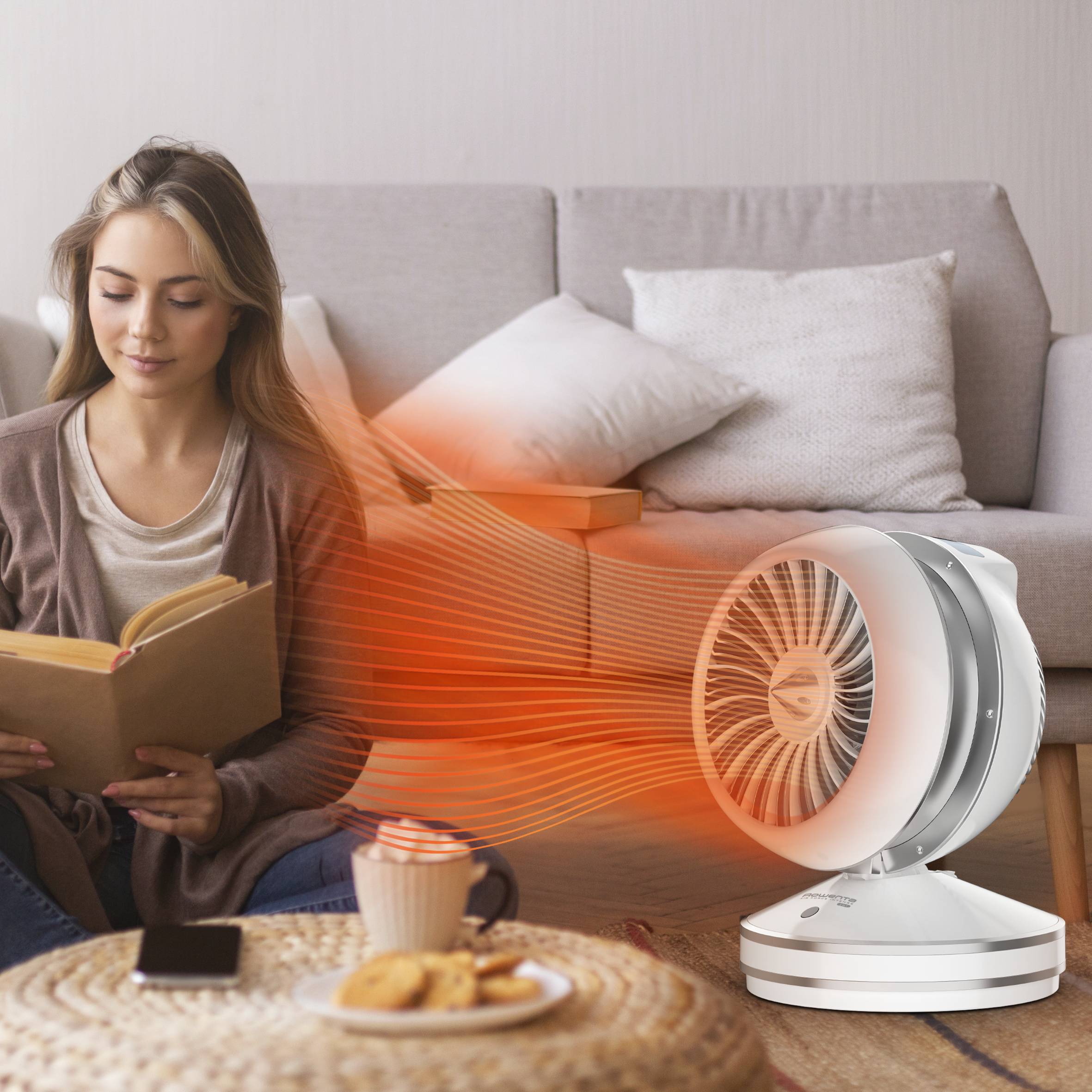 Air Force Intense 2-in-1 Ventilator und Heizlüfter HQ7152