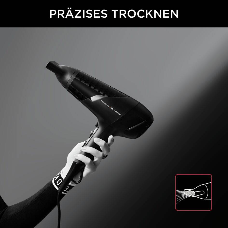 Rowenta x KARL LAGERFELD Studio Dry CV581L