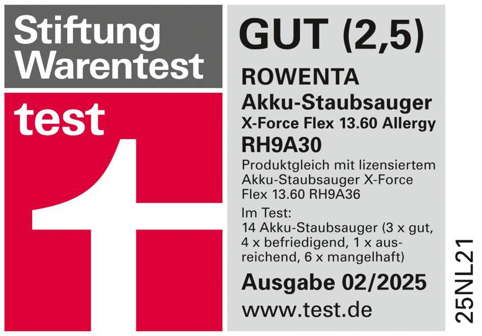 X-Force Flex 13.60, Cordless Stick Vacuum Cleaner, Allergy Model, Deep-Cleaning Power