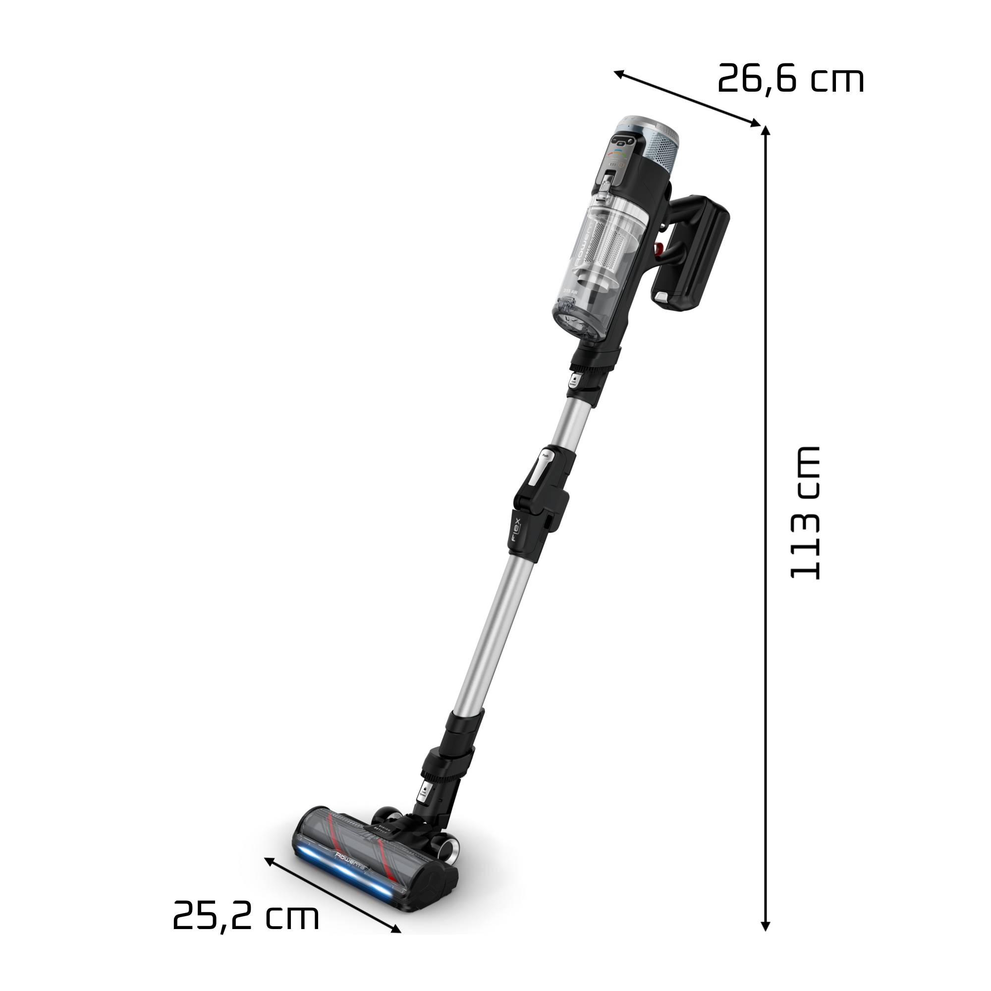 X-FORCE FLEX 16.60, Akku-Staubsauger, extreme Saugkraft, 315 AW, RH9C36