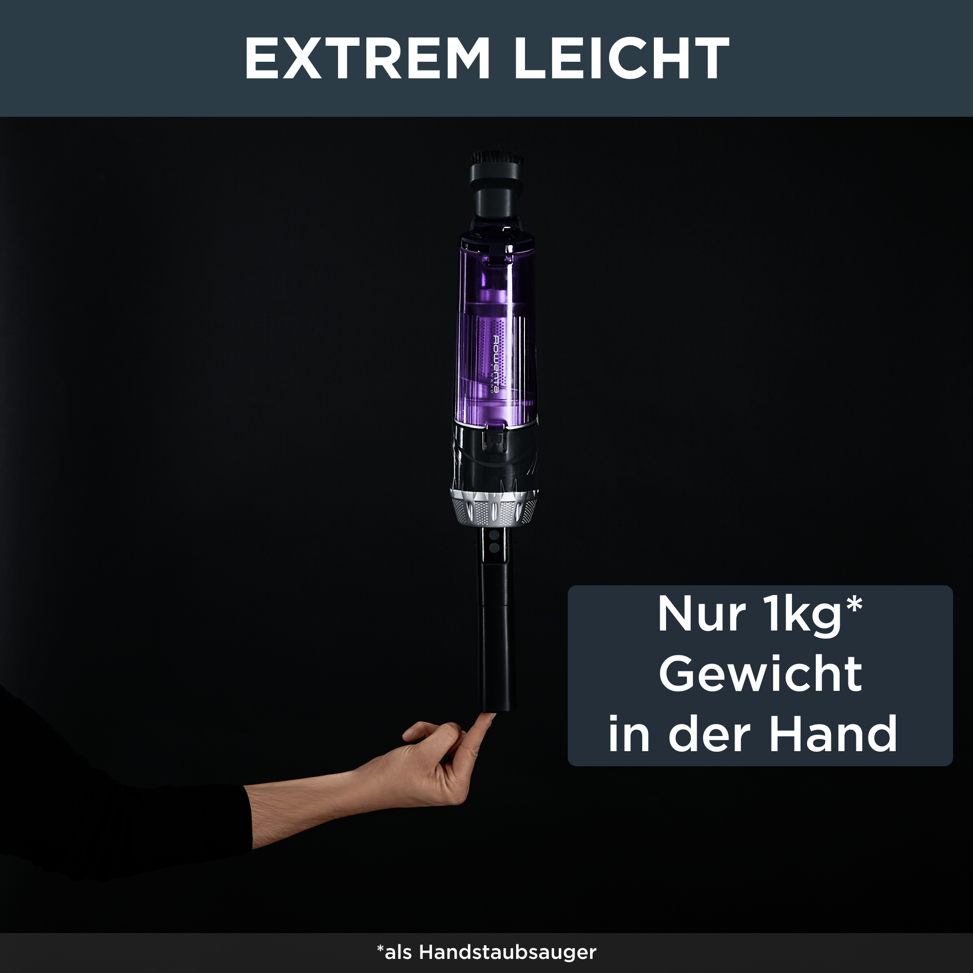 X-Nano Akkustaubsauger RH1128