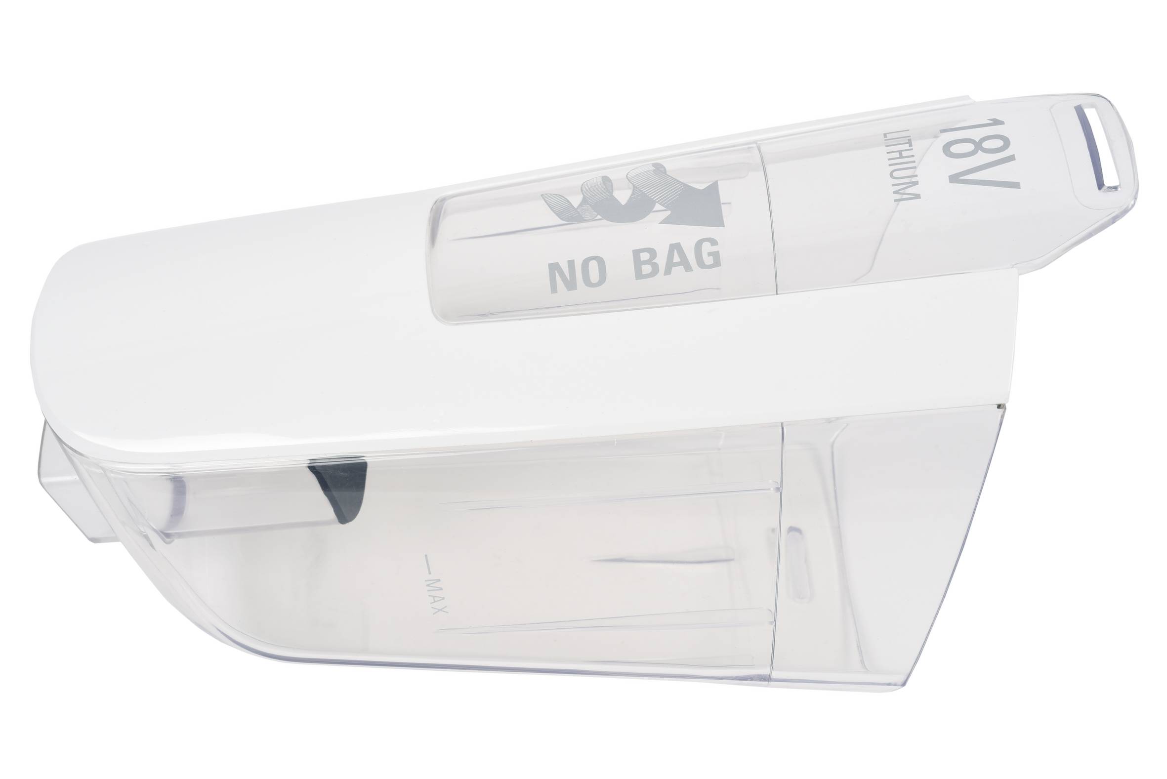 Weißer Staubbehälter SS-9100044982