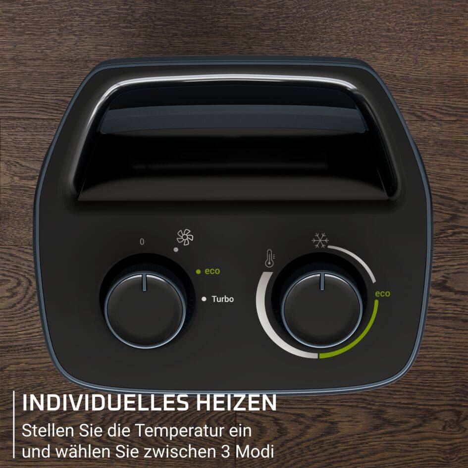 Intense Comfort, Heizlüfter, leise, 2000 W Leistung