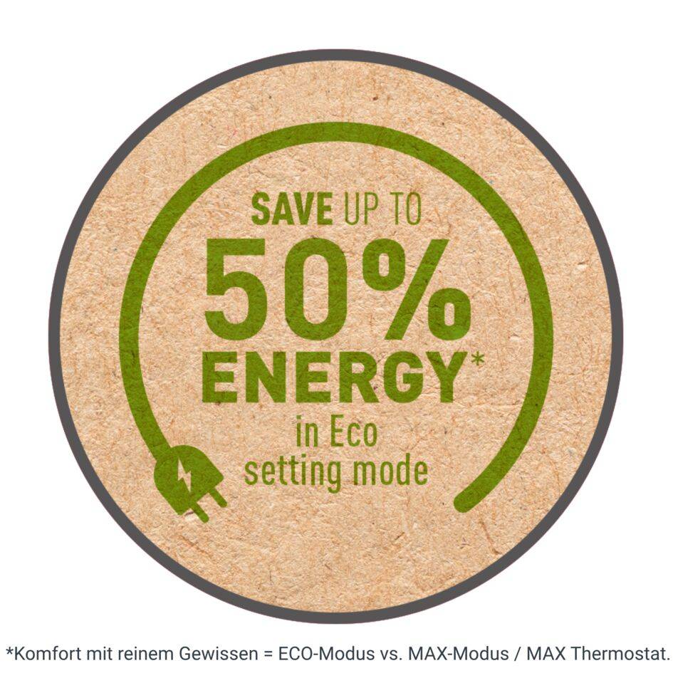 Intense Comfort + Aqua, sicherer Badezimmer-Heizlüfter, 2000&nbsp;W