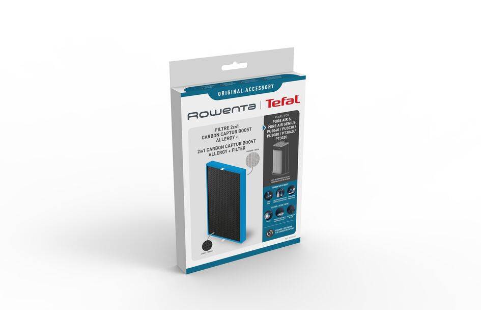 2in1 CARBON CAPTUR BOOST ALLERGY+ FILTER XD7231E0 für Pure Air und Pure Air Genius