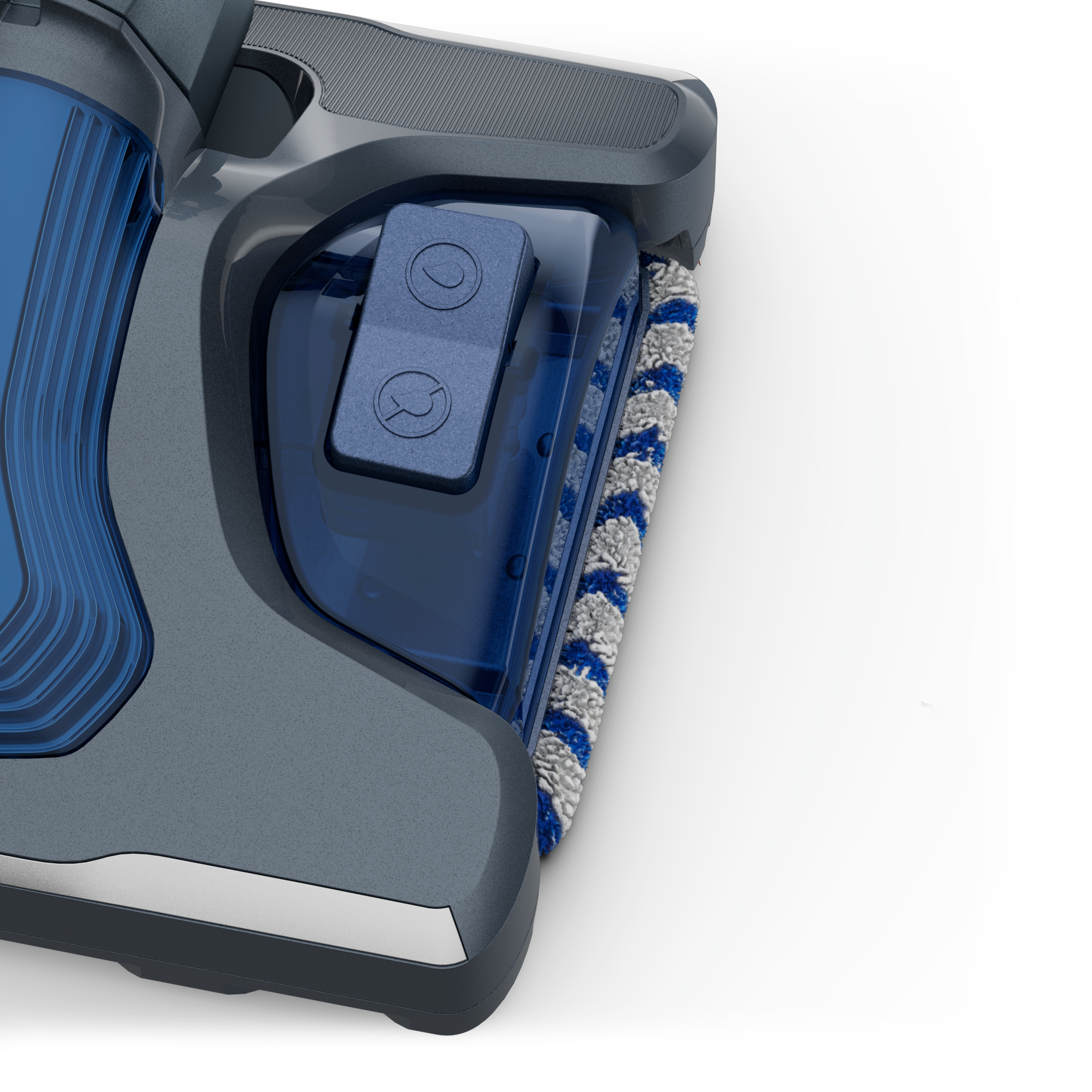 Bürste Aqua Head und 2 Wischlappen ZR009600 für X-FORCE (außer Serie 9.60)