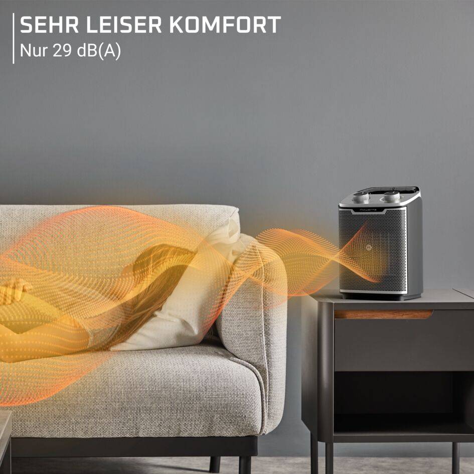 Intense Comfort +, Heizlüfter, leistungsstarke 2000 W, energieeffizient 