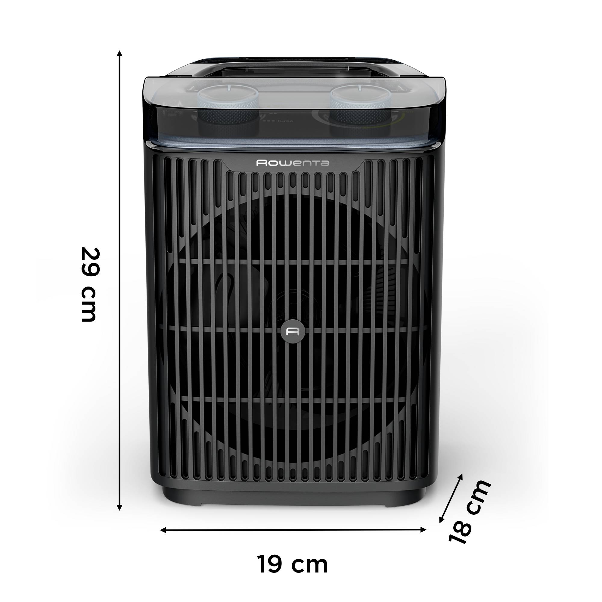 Intense Comfort Aqua, sicherer Badezimmer-Heizlüfter, 2400 W Leistung