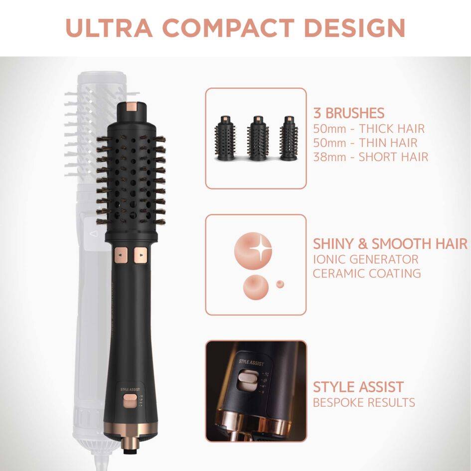 VIRTUOSE WARMLUFTBÜRSTE ULTIMATE EXPERIENCE