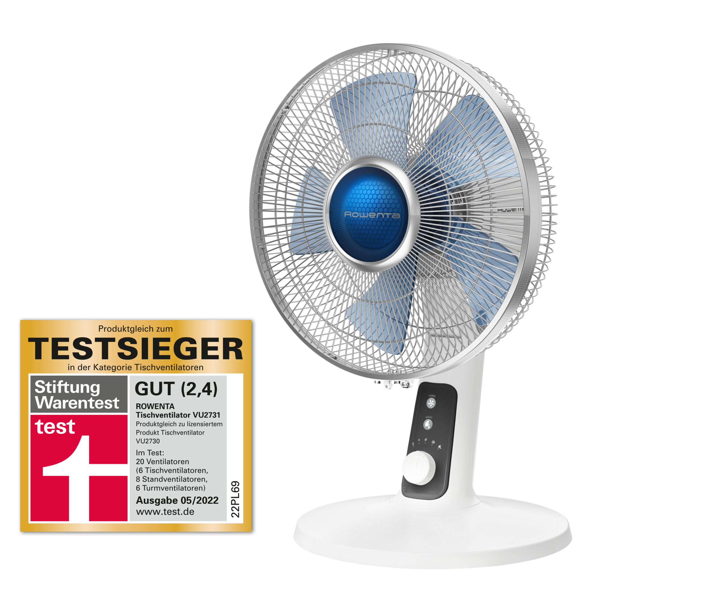 Turbo Silence Extreme+ Tischventilator VU2731