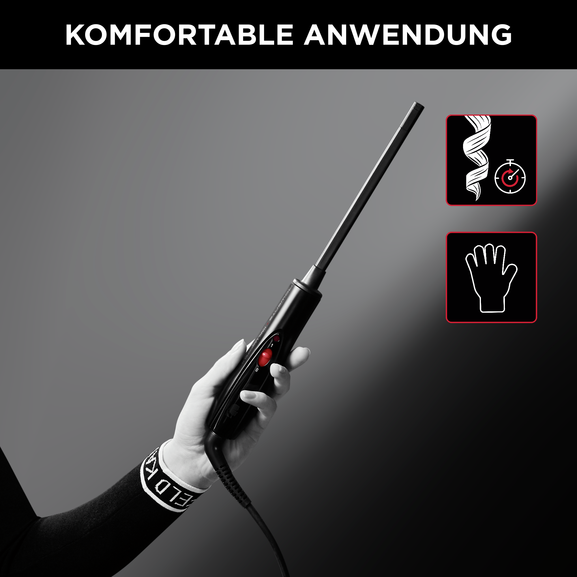 Rowenta x KARL LAGERFELD Curls Forever CF311L | Styling-Geräte | Rowenta