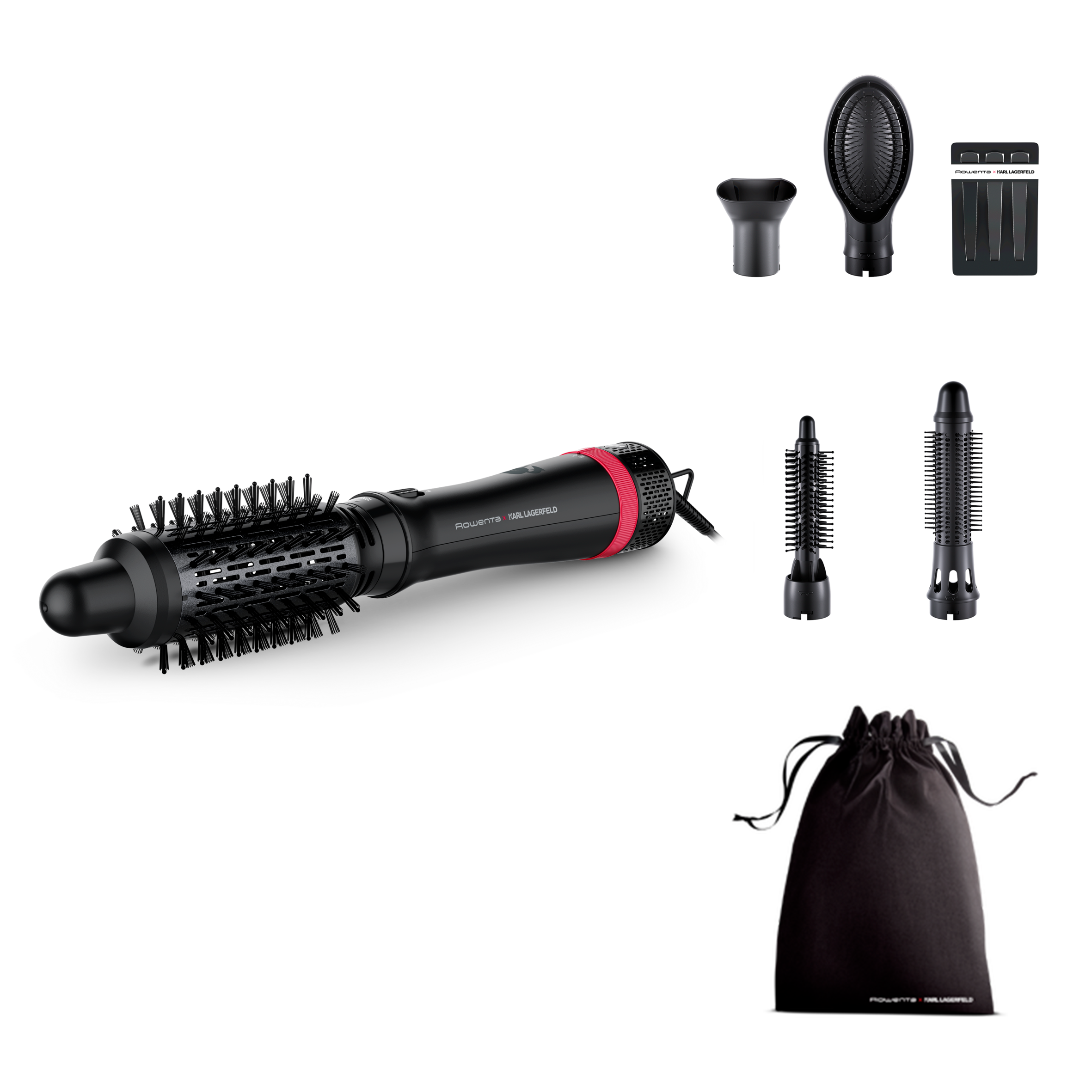 Rowenta x KARL LAGERFELD Express Style Warmluftbürste CF635L