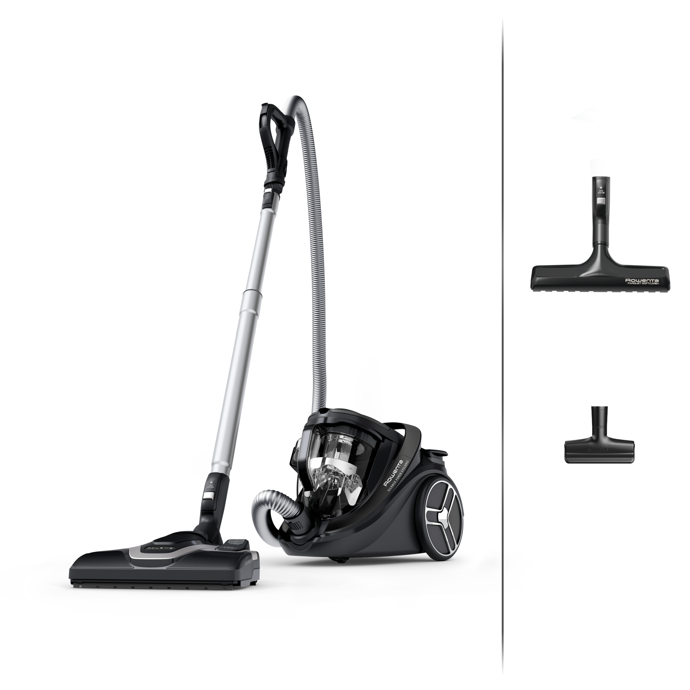 Silence Force Cyclonic Parkett Staubsauger ohne Beutel RO7935