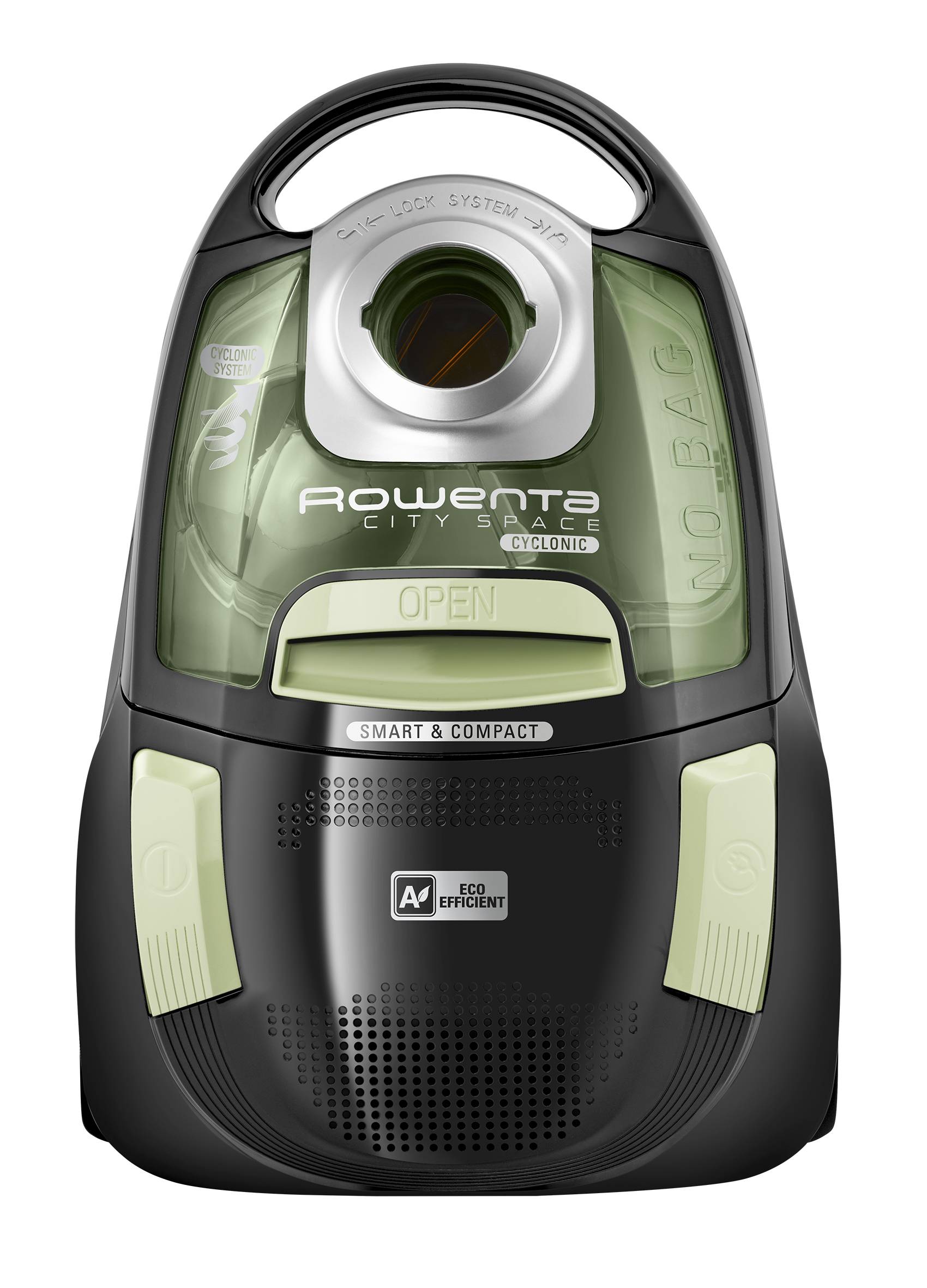 Vhbw Kit Filtro + Spazzola (4 Pezzi) Compatibile Rowenta City Space Cyclonic RO2727EA4Q0 – Sostituisce ZR005701