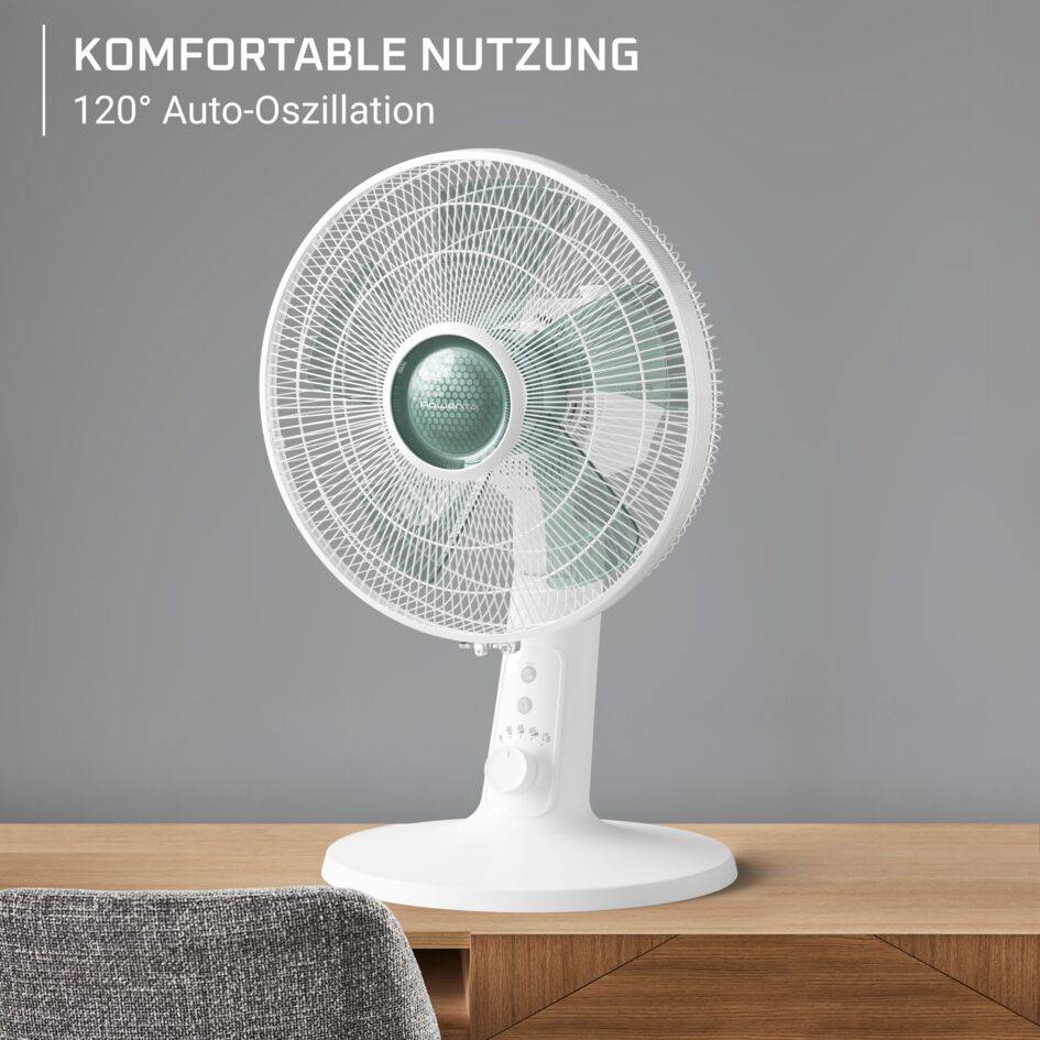 Turbo Silence Extreme, Tischventilator, Herausragende Erfrischung, Geräuscharm, VU2740F0