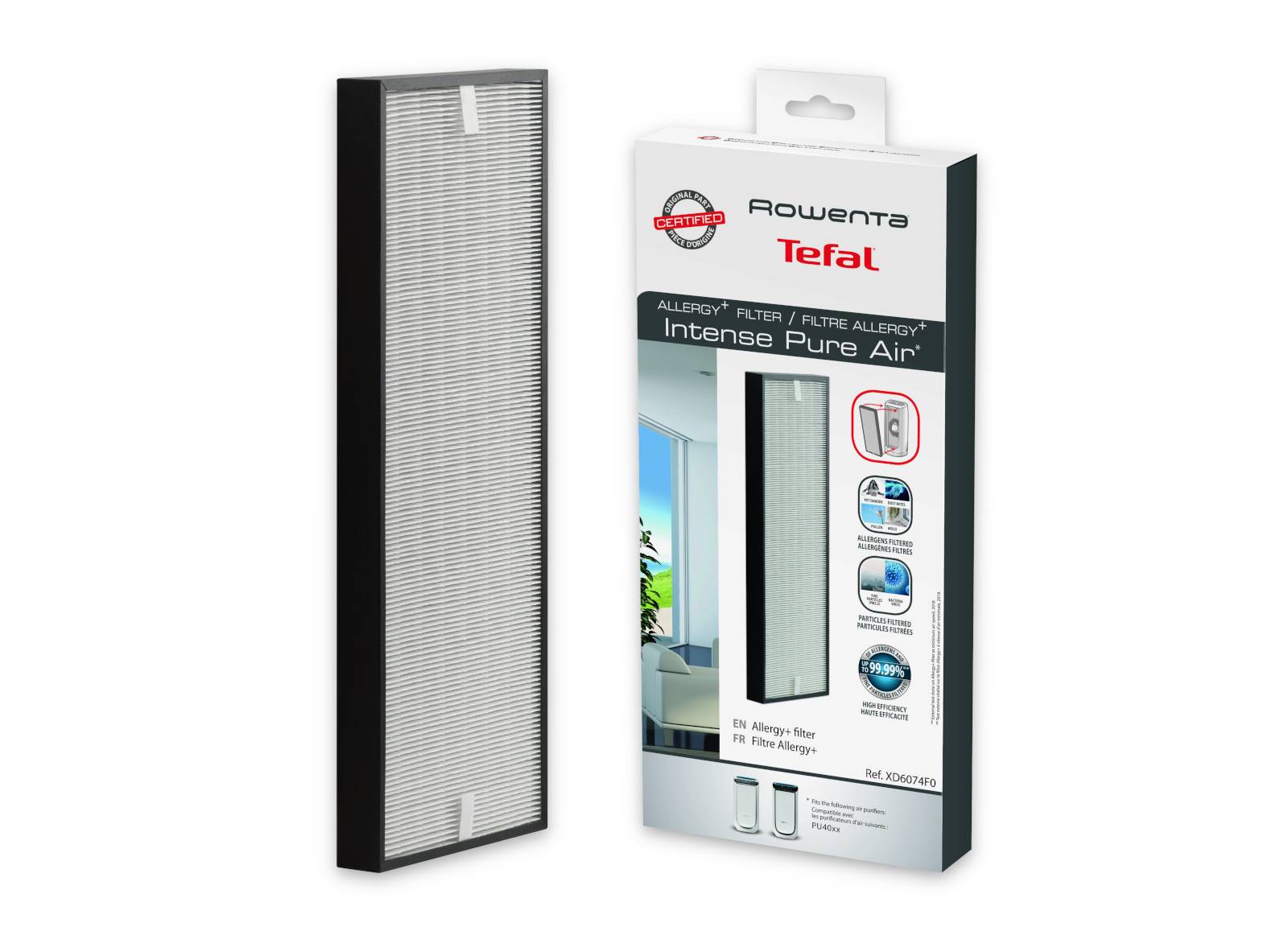 Filter Allergy + XD6074F0
