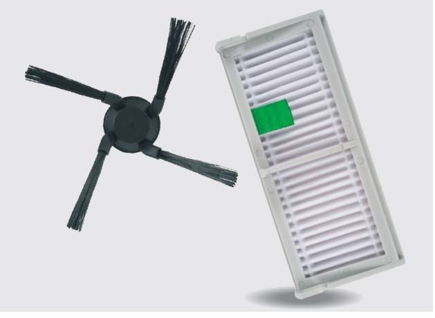 Hochleistungsfilter + Seitenbürste ZR294002