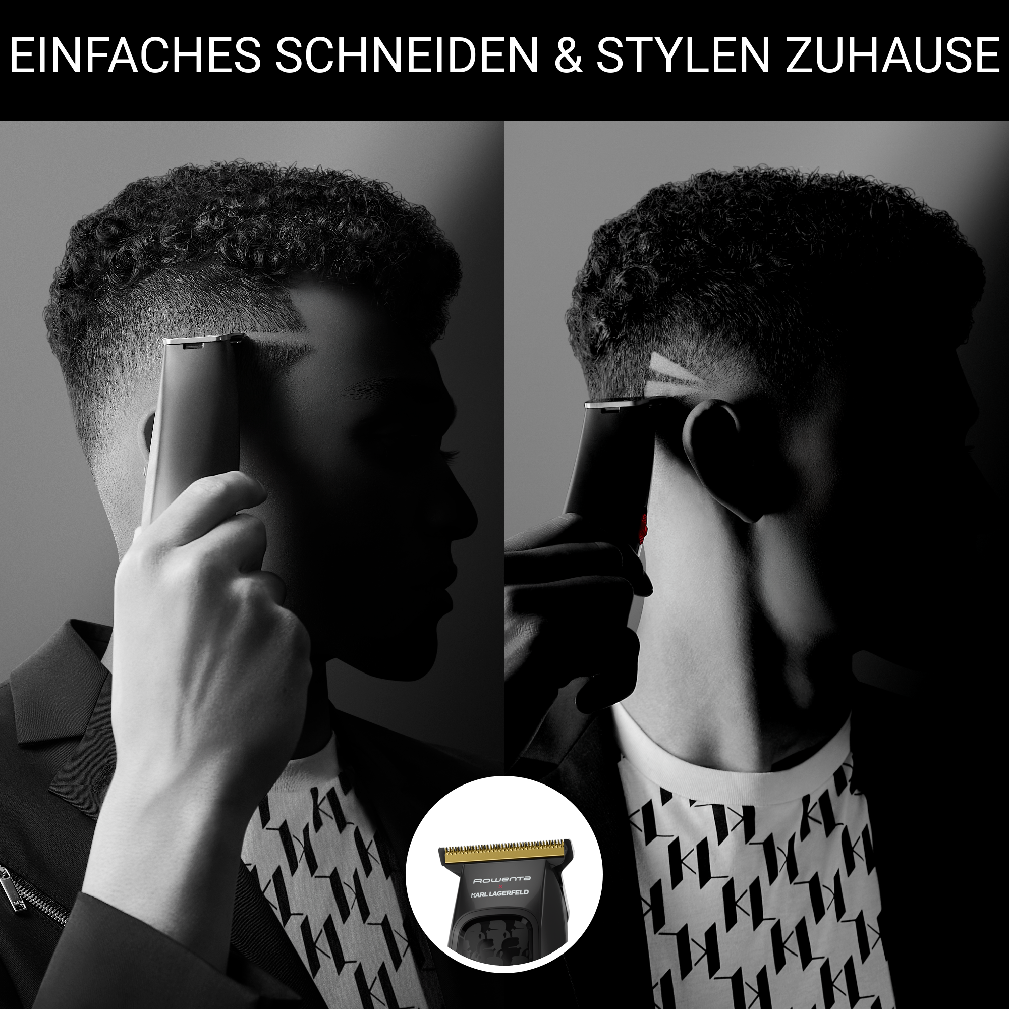 Rowenta x KARL LAGERFELD Cut & Style Haarschneider TN182L
