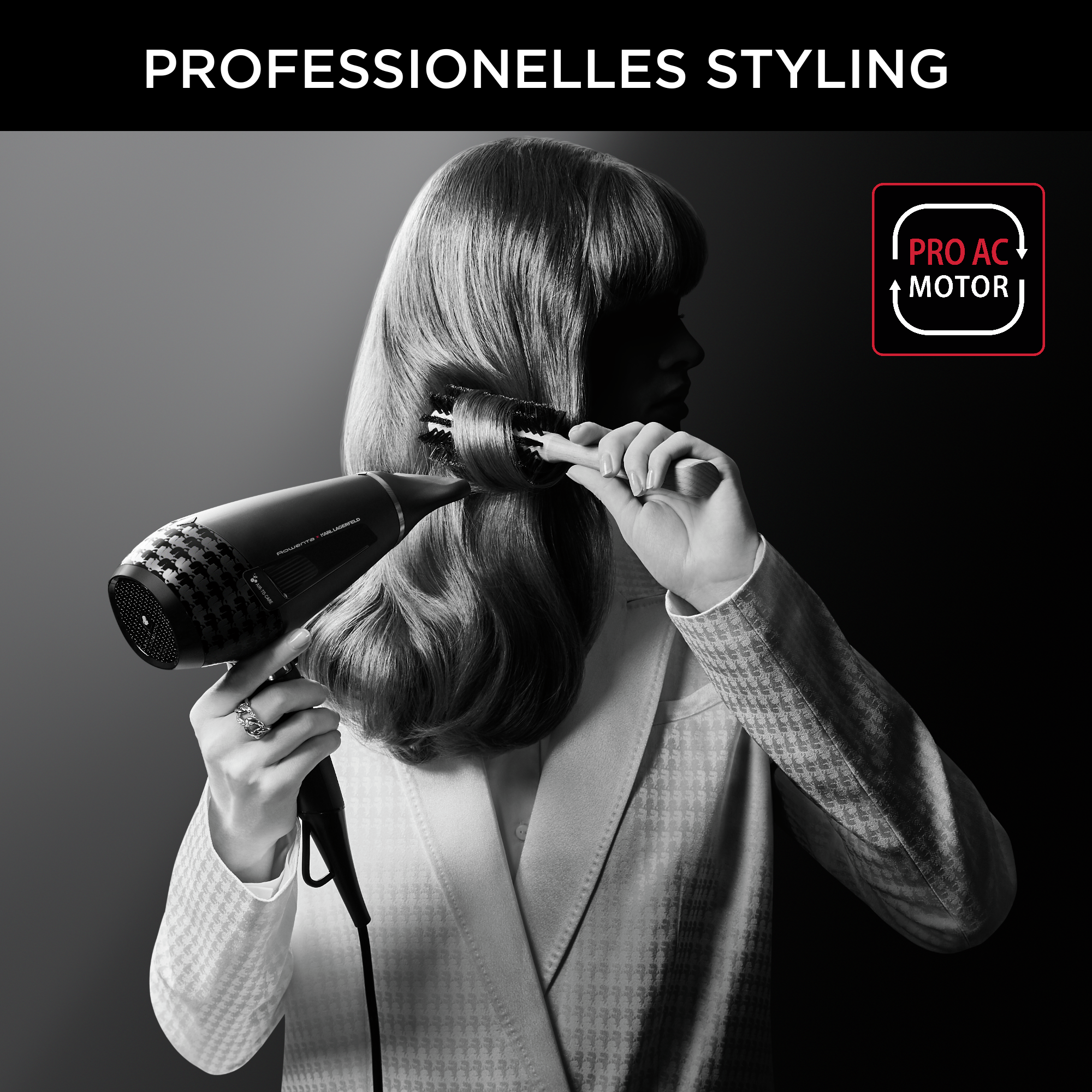 Rowenta x KARL LAGERFELD K/ Pro Stylist Haartrockner CV888L