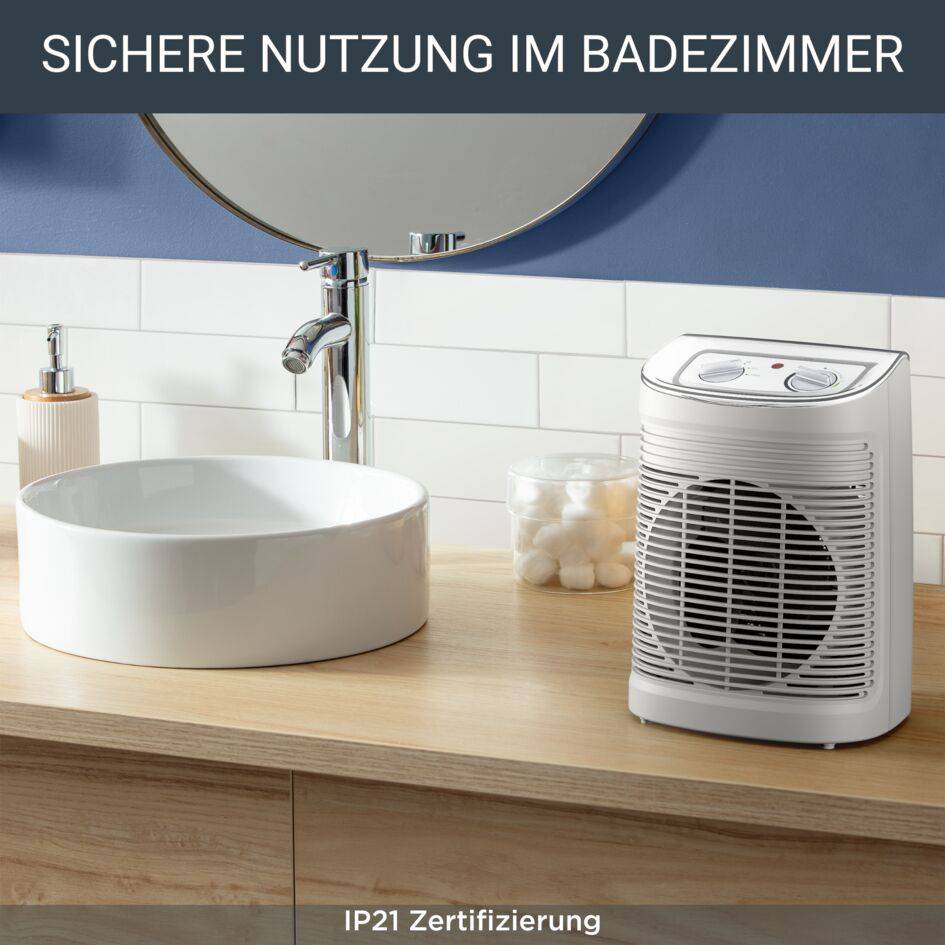 Rowenta Instant Comfort Aqua Heizlüfter für das Badezimmer