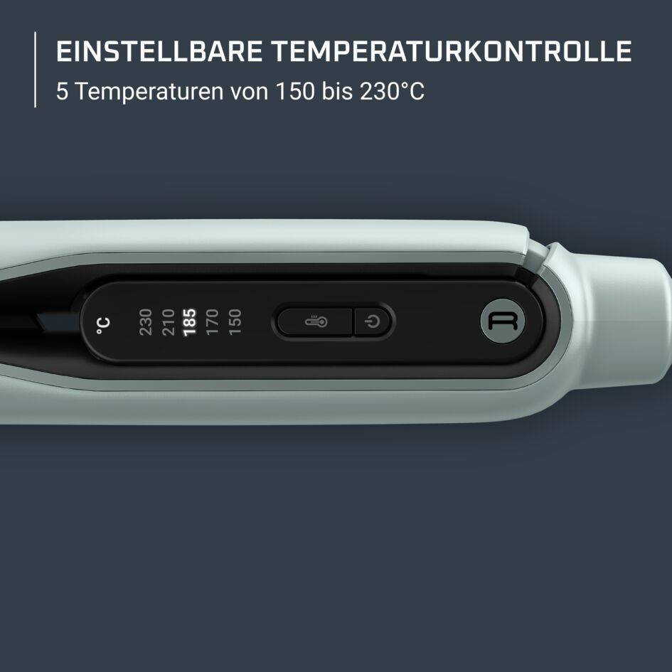 Thermoglide, Haarglätter, Einwandfreie Gleitfähigkeit, Strahlender Glanz