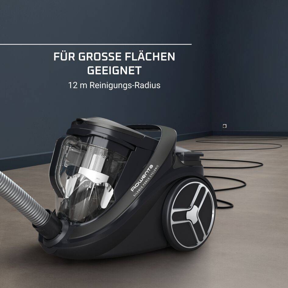Silence Force Cyclonic Parkett Staubsauger ohne Beutel RO7935