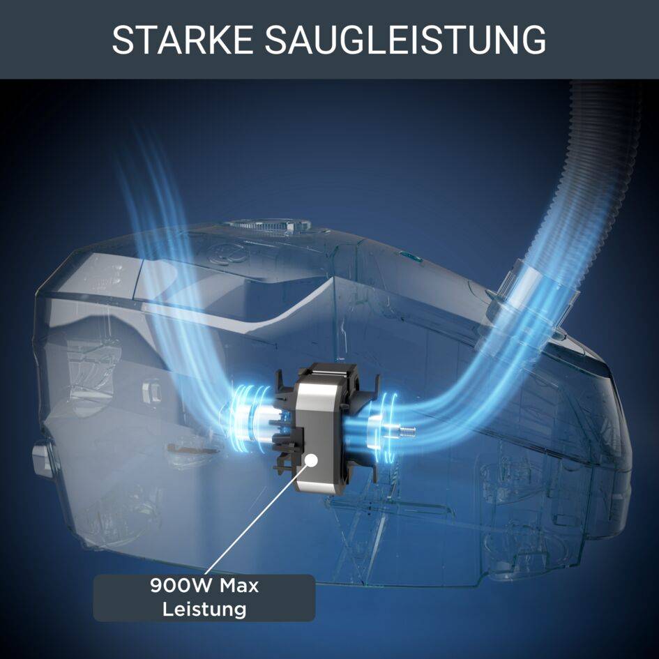 Green Force Max Staubsauger mit Beutel RO4933