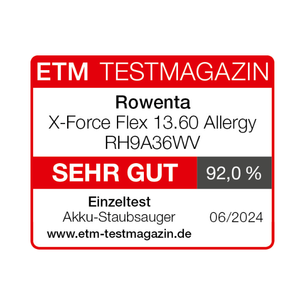 X-Force Flex 13.60 Allergy Akkustaubsauger RH9A36  