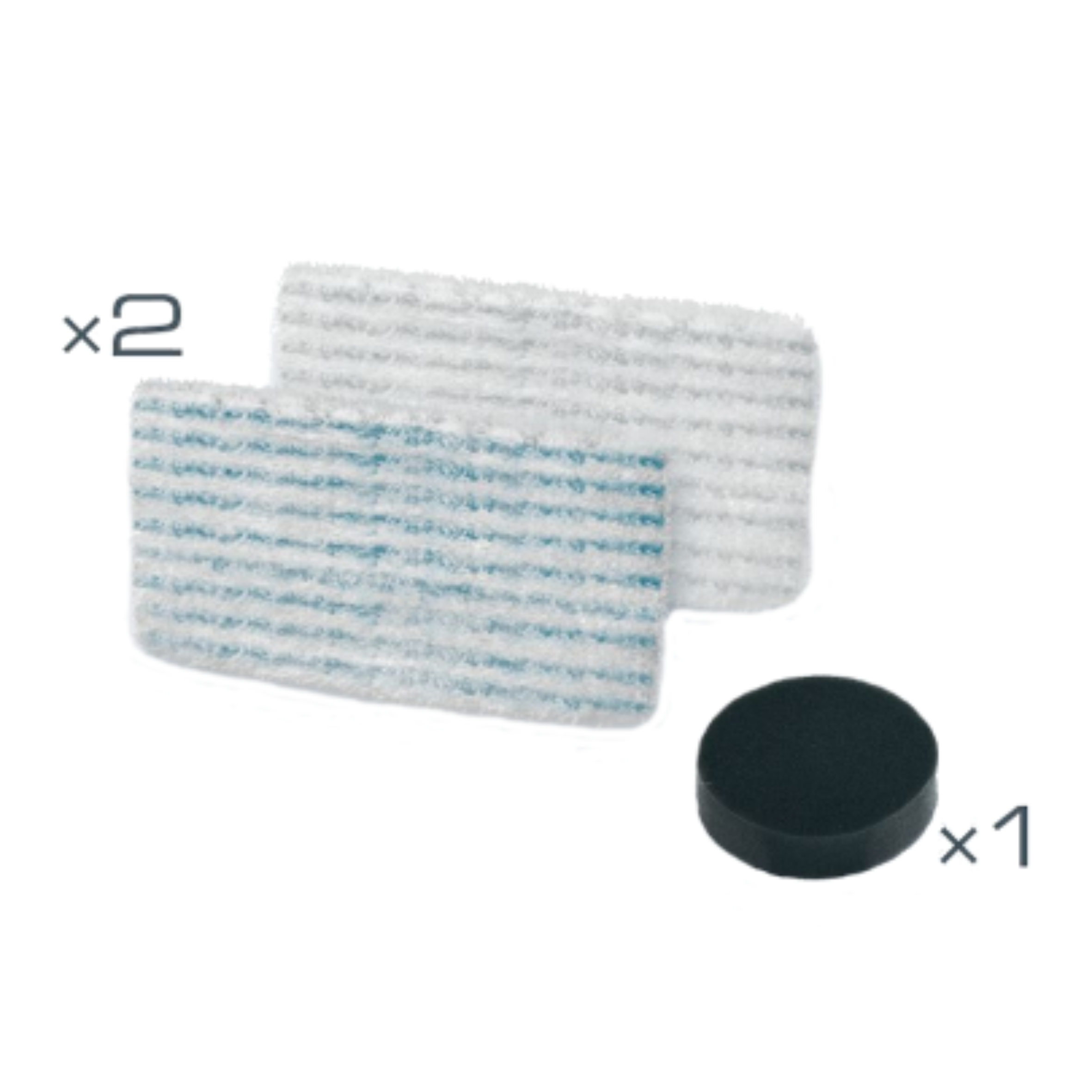 Reinigungstücher x2 und Schaumstofffilter ZR005804