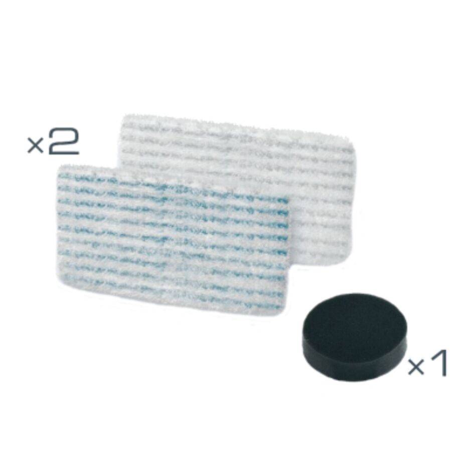 Reinigungstücher x2 und Schaumstofffilter ZR005804