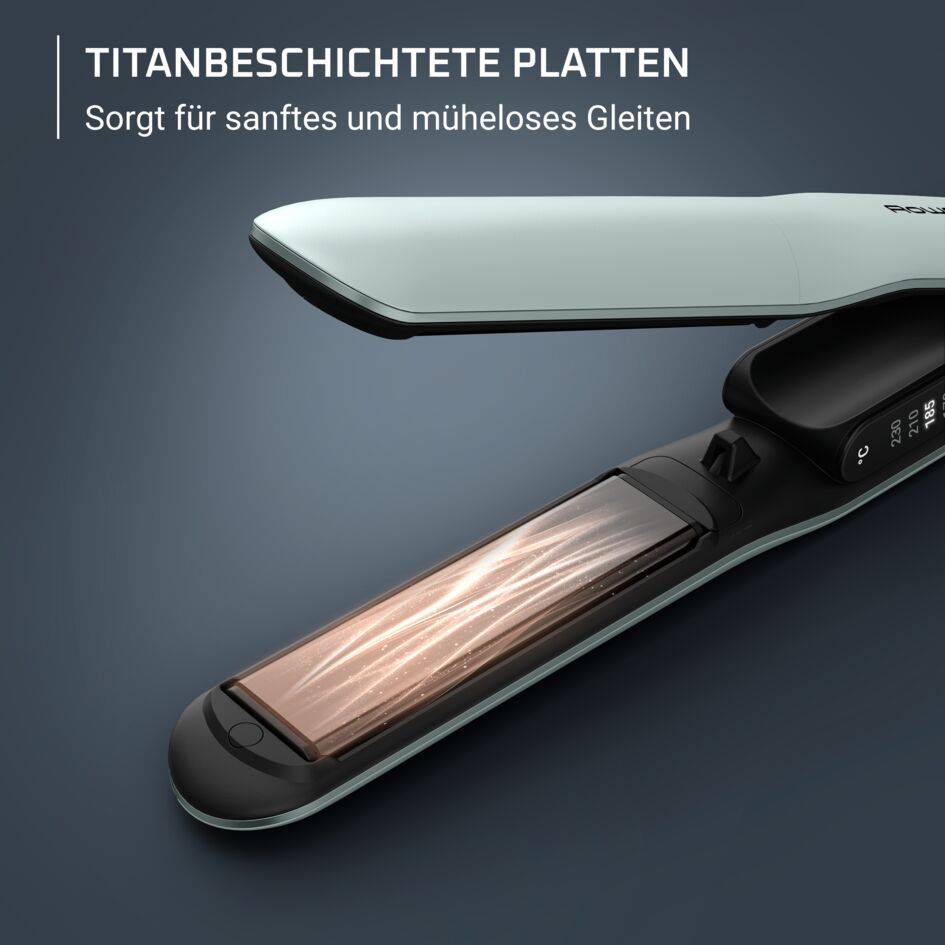 Thermoglide, Haarglätter, Einwandfreie Gleitfähigkeit, Strahlender Glanz