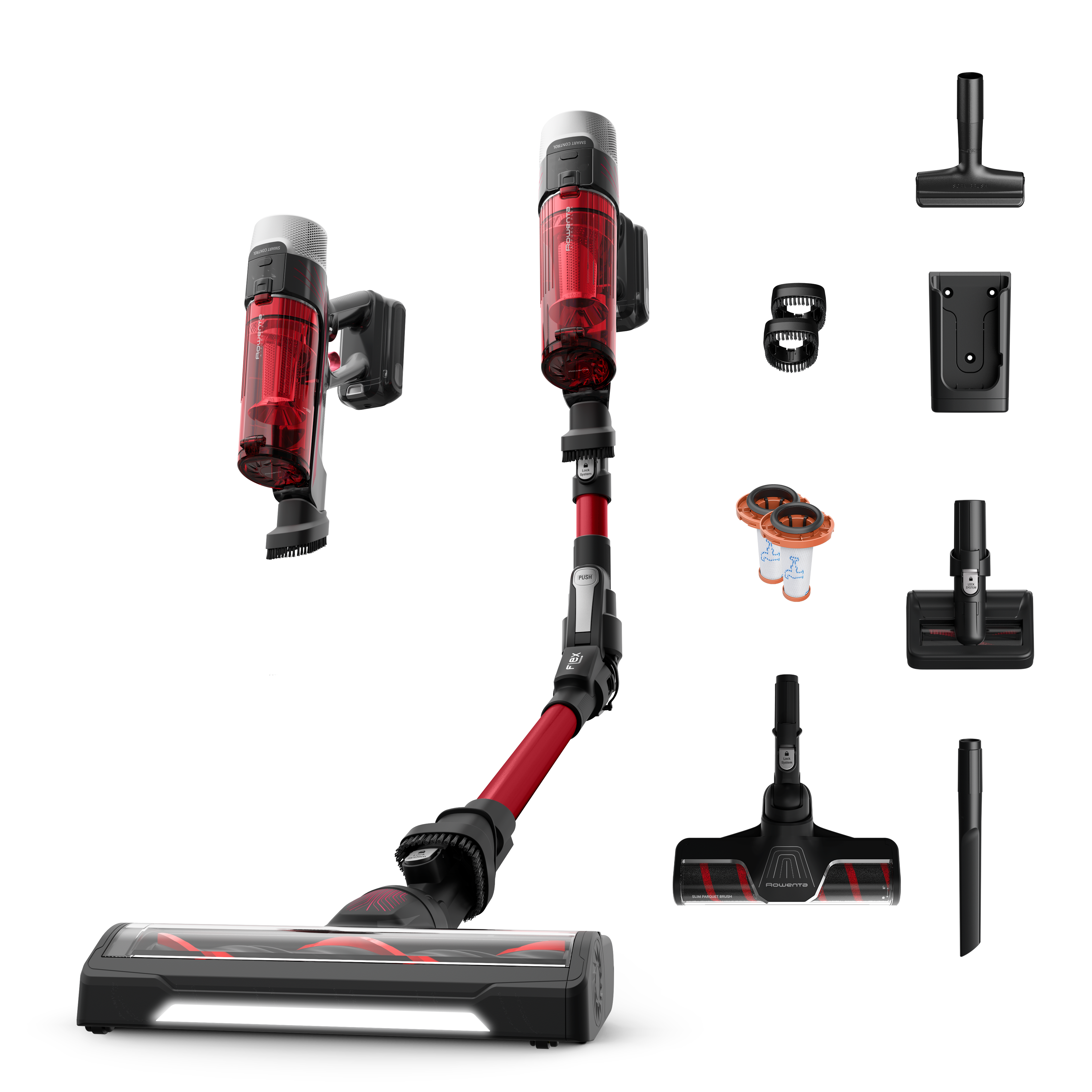 X-Force Flex 9.60 Complete, Akku Stab-Staubsauger, Tiefenreinigende Kraft