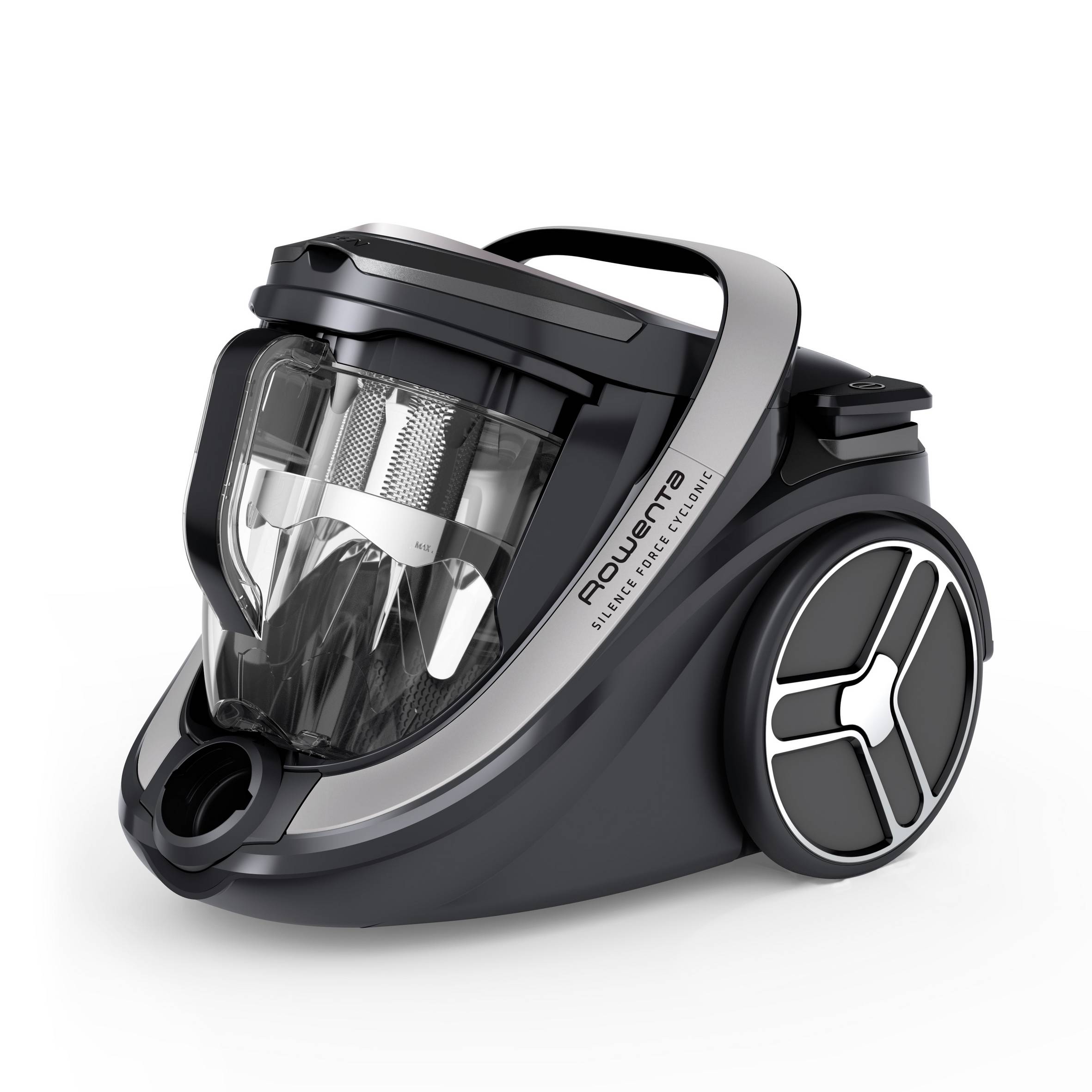 Silence Force Cyclonic Effitech Canister Vacuum Cleaner, Parquet Model