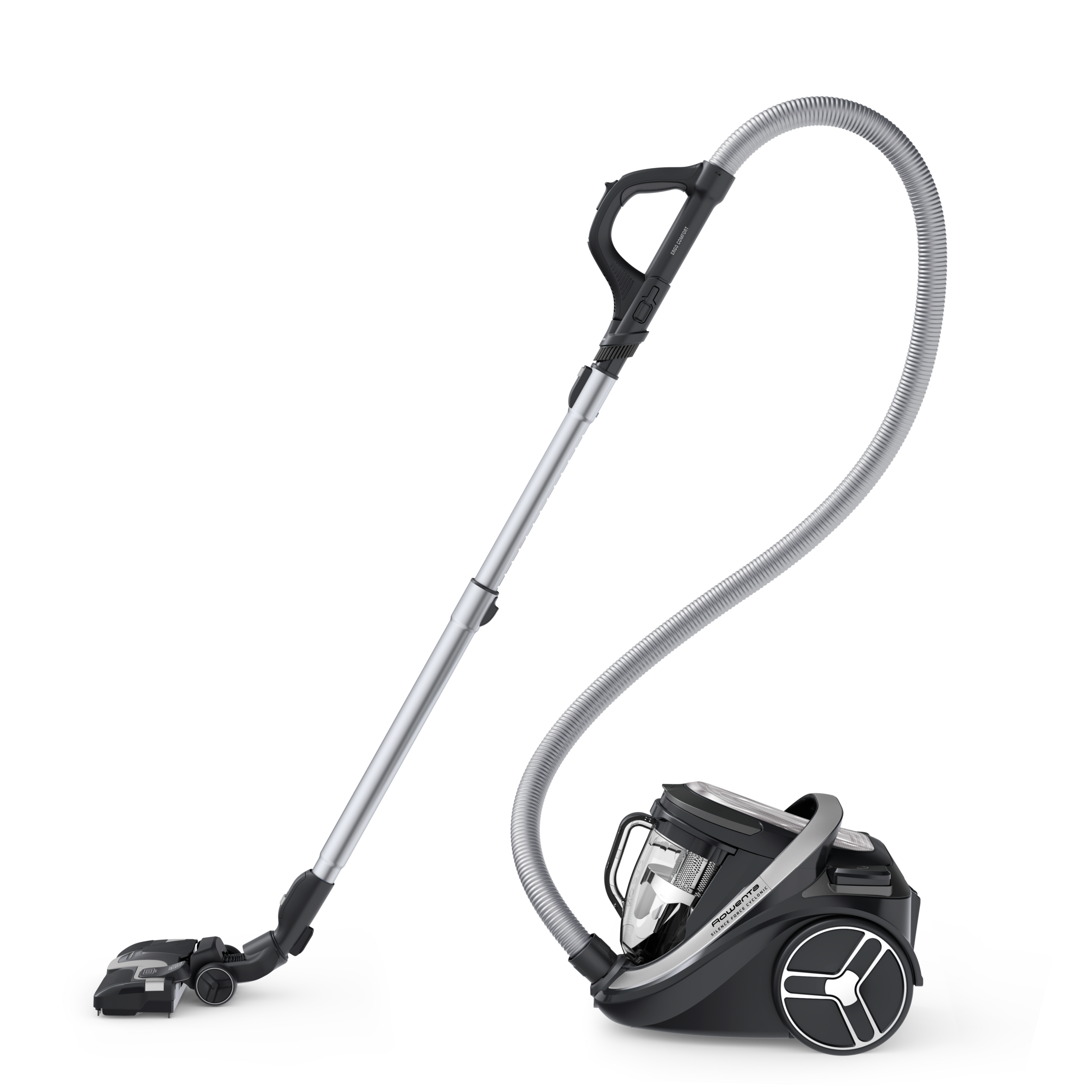 Silence Force Cyclonic Effitech Canister Vacuum Cleaner, Parquet Model