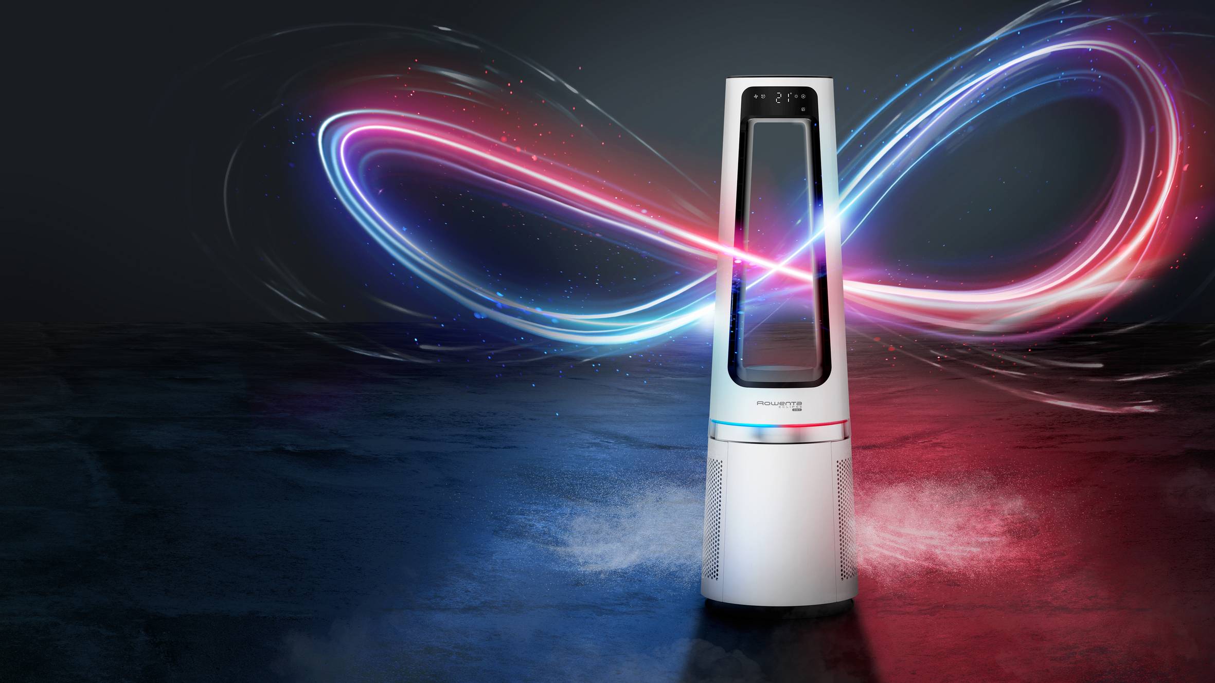 Rowenta Turmventilator mit Luftreiniger-Funktion