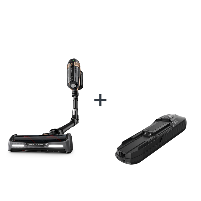 Akkustaubsauger X-Force Flex 15.60 und Zusatz-Akku