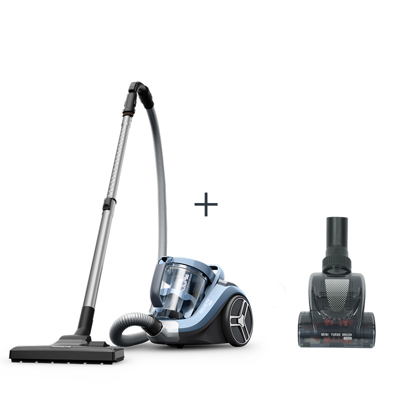 Bodenstaubsauger Compact Power XXL und Mini-Turbobürste