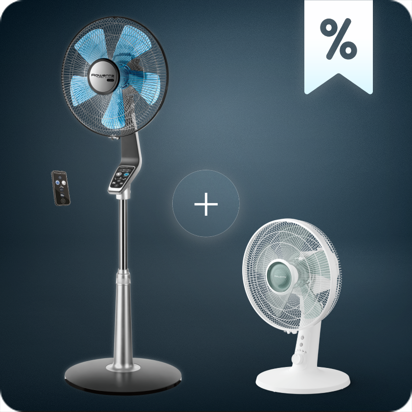 Spar-Set: Standventilator Turbo Silence Extreme und Tischventilator Turbo Silence Extreme